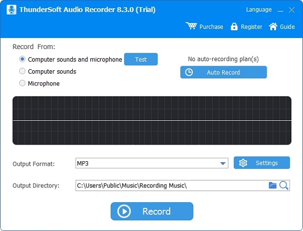 ThunderSoft Audio Recorder