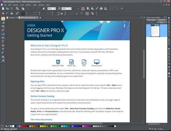 Xara Designer Pro X