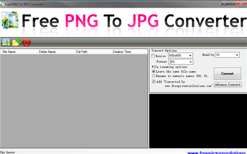PNG to JPG Converter