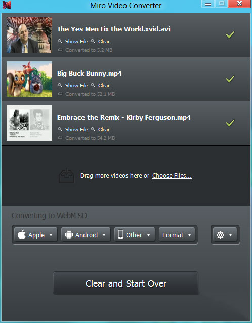 Miro Video Converter