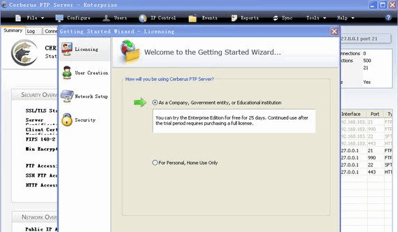Cerberus FTP Server x32