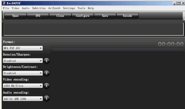 XviD4PSP视频转换