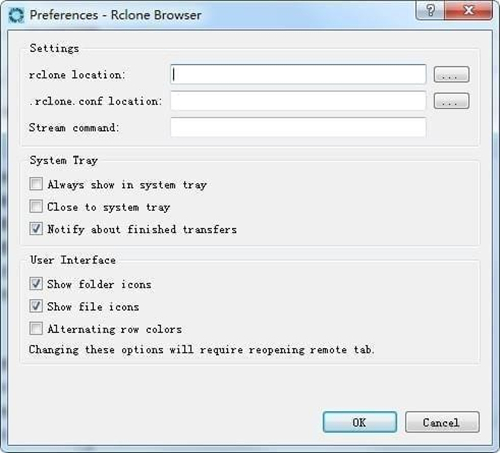 Rclone Browser(rclone工具)